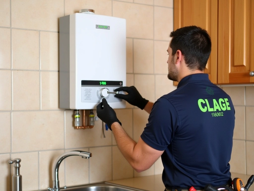 صيانة سخان كلاج